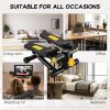 Mini Steppers for Exercise Mini Stair Stepper for Home with Resistance Bands Stepper with LCD Monitor