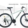 27.5 Inch Wheels 21 Speed Mountain Bike, for Men Women Boys and Girls, Front Suspension,Aluminum Alloy Frame