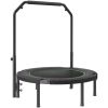 VEVOR 40" Foldable Mini Fitness Trampoline Adults Exercise Rebounder with Handle
