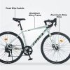 700C Road Bike ,7 Speed Road Bike, for Men Women ,Aluminum Alloy Frame