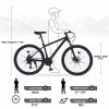 27.5 Inch Wheels 21 Speed Mountain Bike, for Men Women Boys and Girls, Front Suspension,Aluminum Alloy Frame