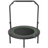 VEVOR 40" Foldable Mini Fitness Trampoline Adults Exercise Rebounder with Handle
